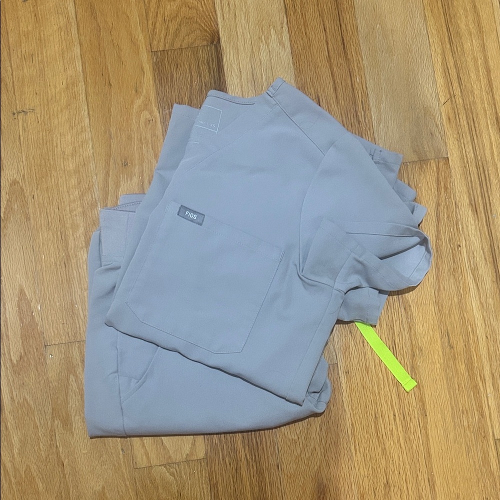 Figs Slate Scrub Set Size XS/T